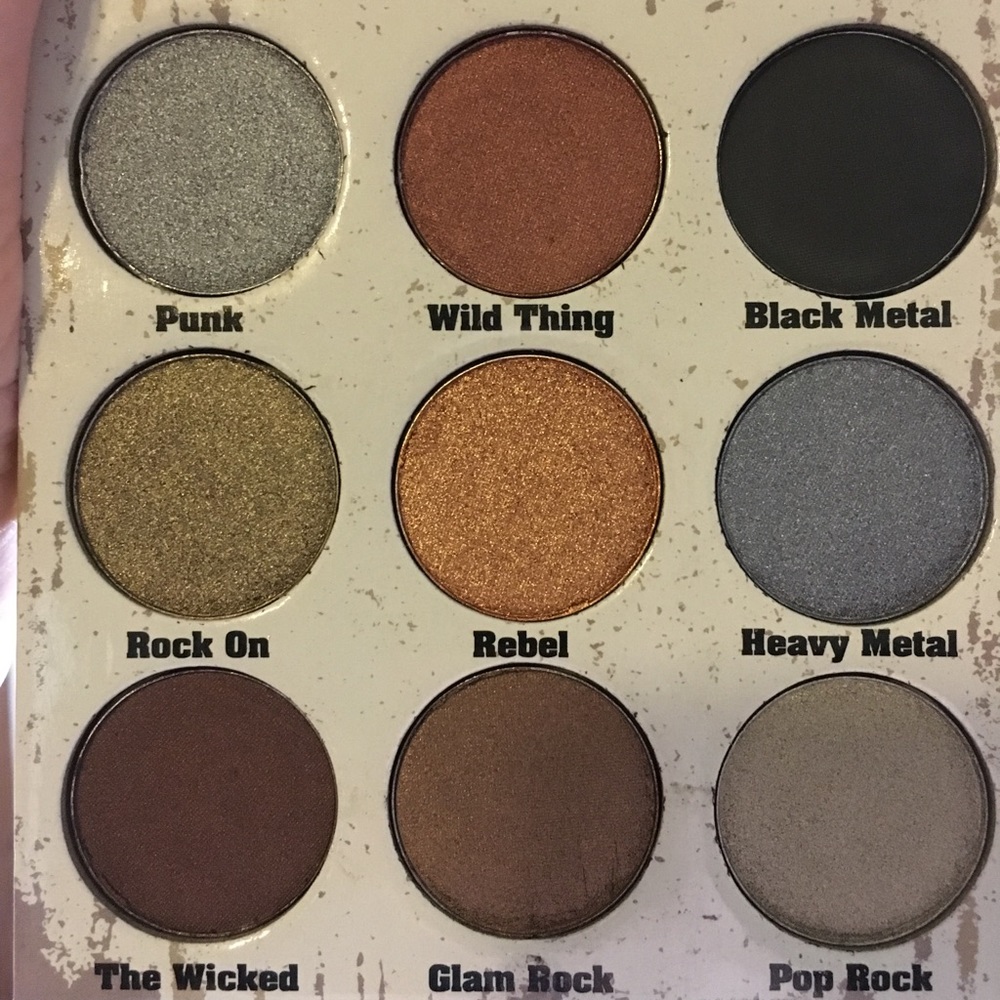 Glam Metals pallette